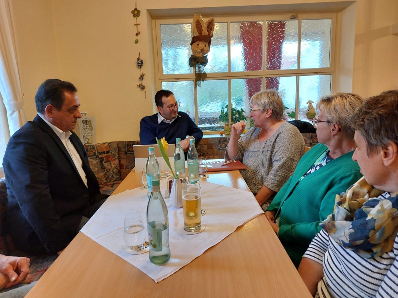 MdB Heike Engelhardt bei der SPD Aitrach