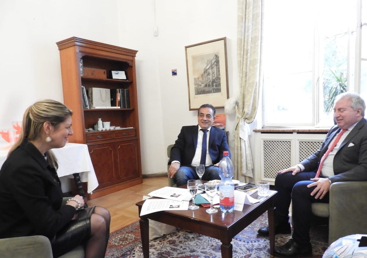 Besuch bei Generalkonsul Sergio Maffettone in München